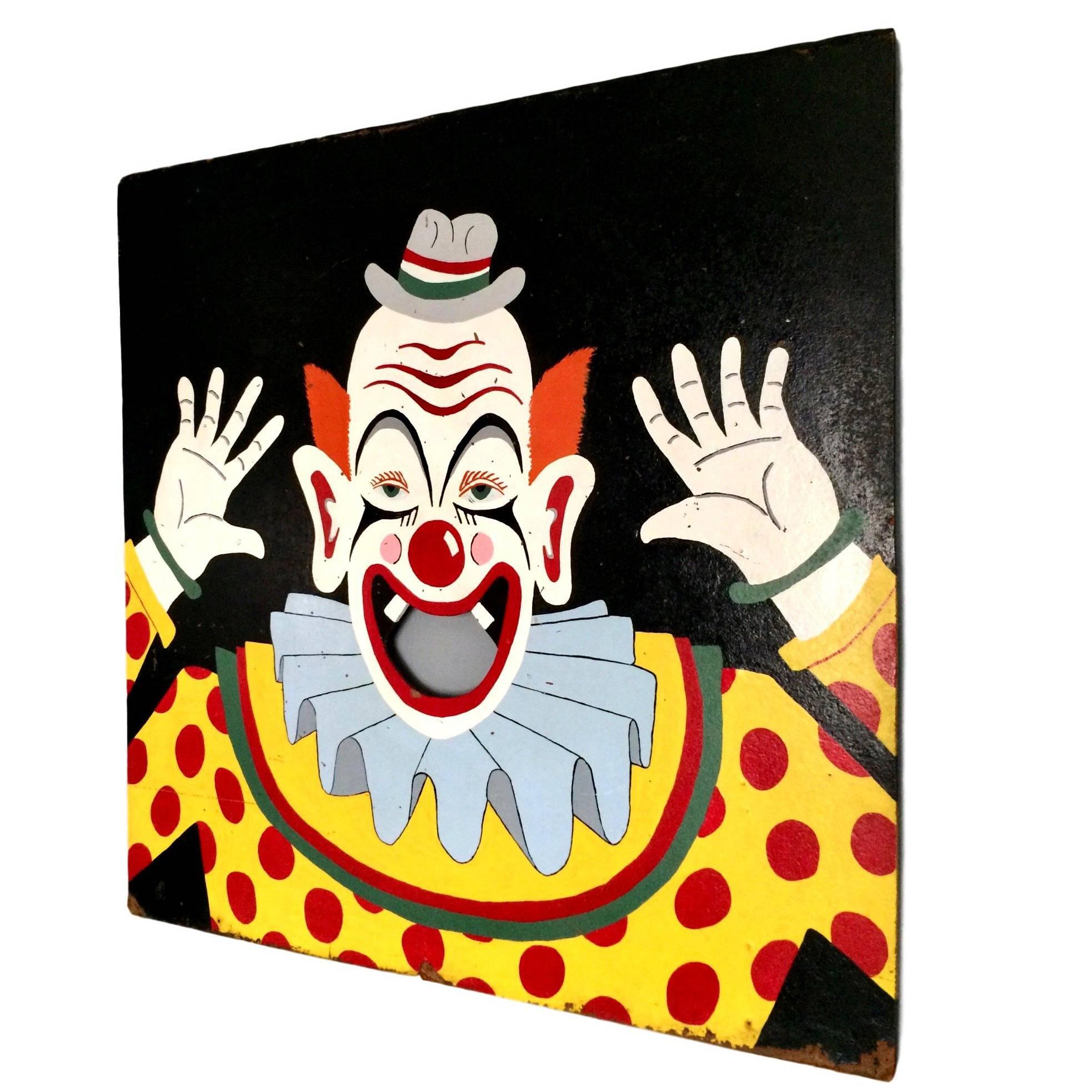 Massive Carnival Toss Hand-Painted Board