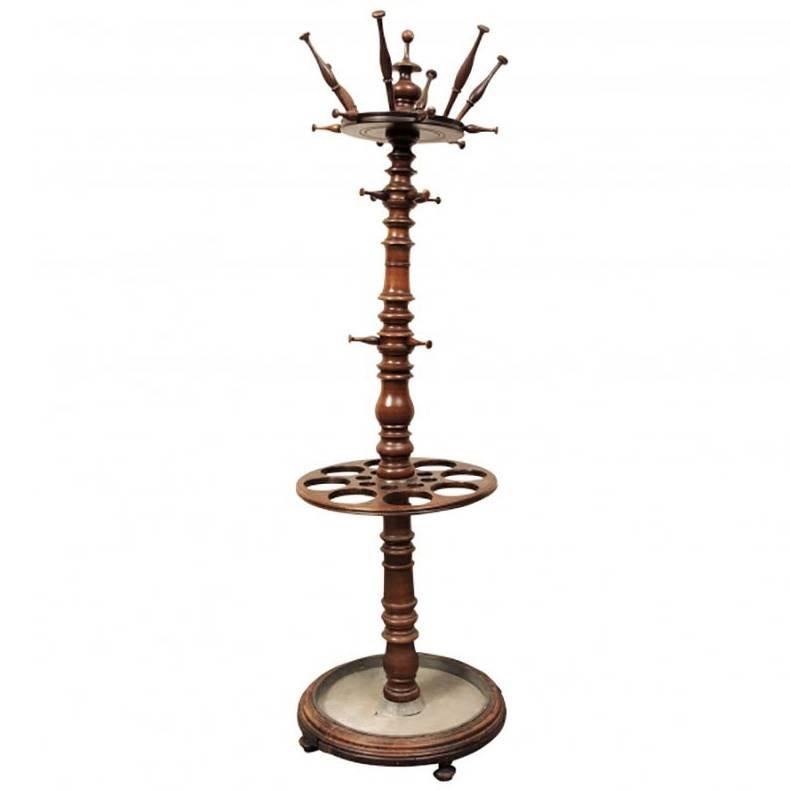 Victorian Umbrella and Coat Rack For Sale