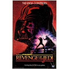 "Revenge Of The Jedi" Film Poster, 1983