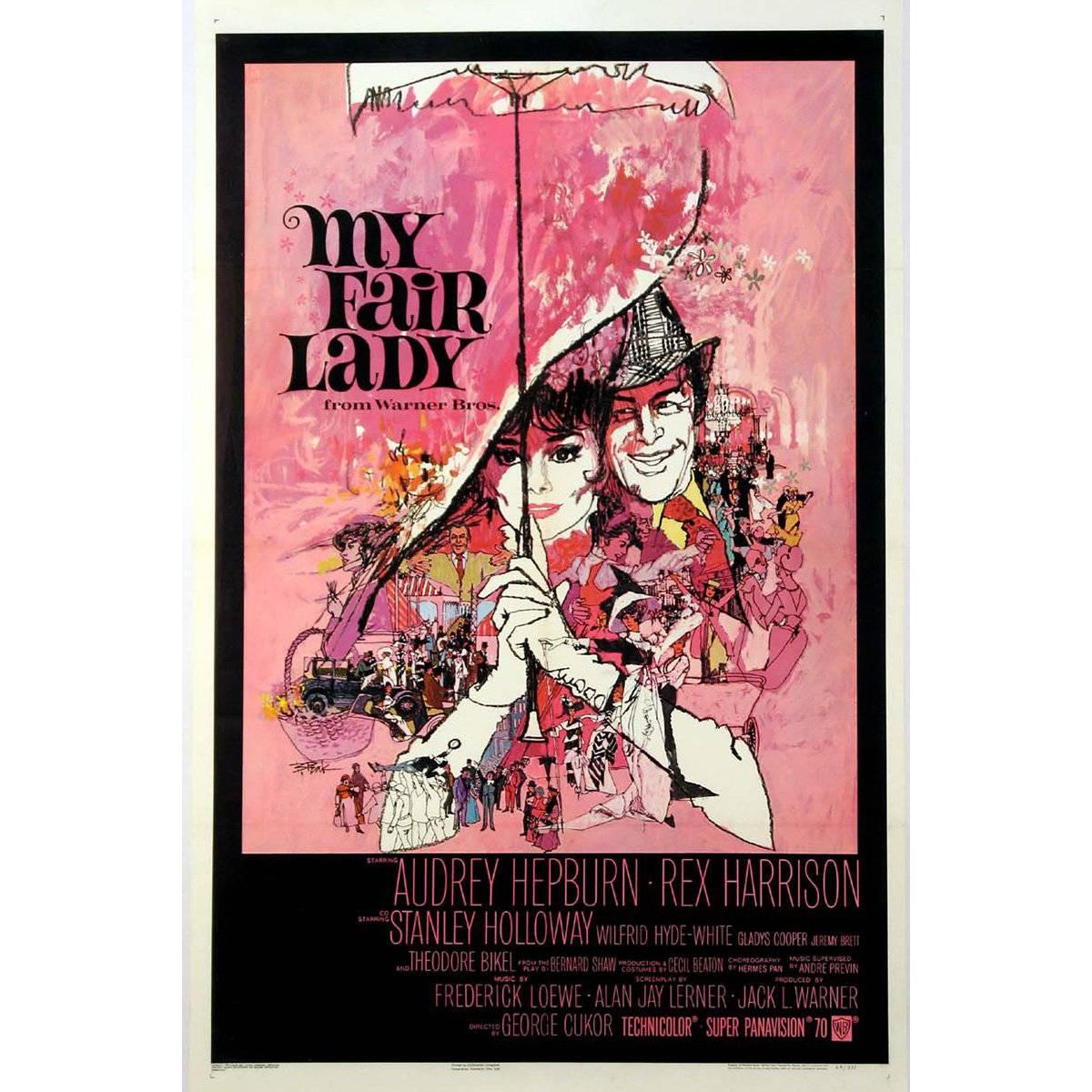 "My Fair Lady" Film Poster, 1964 For Sale