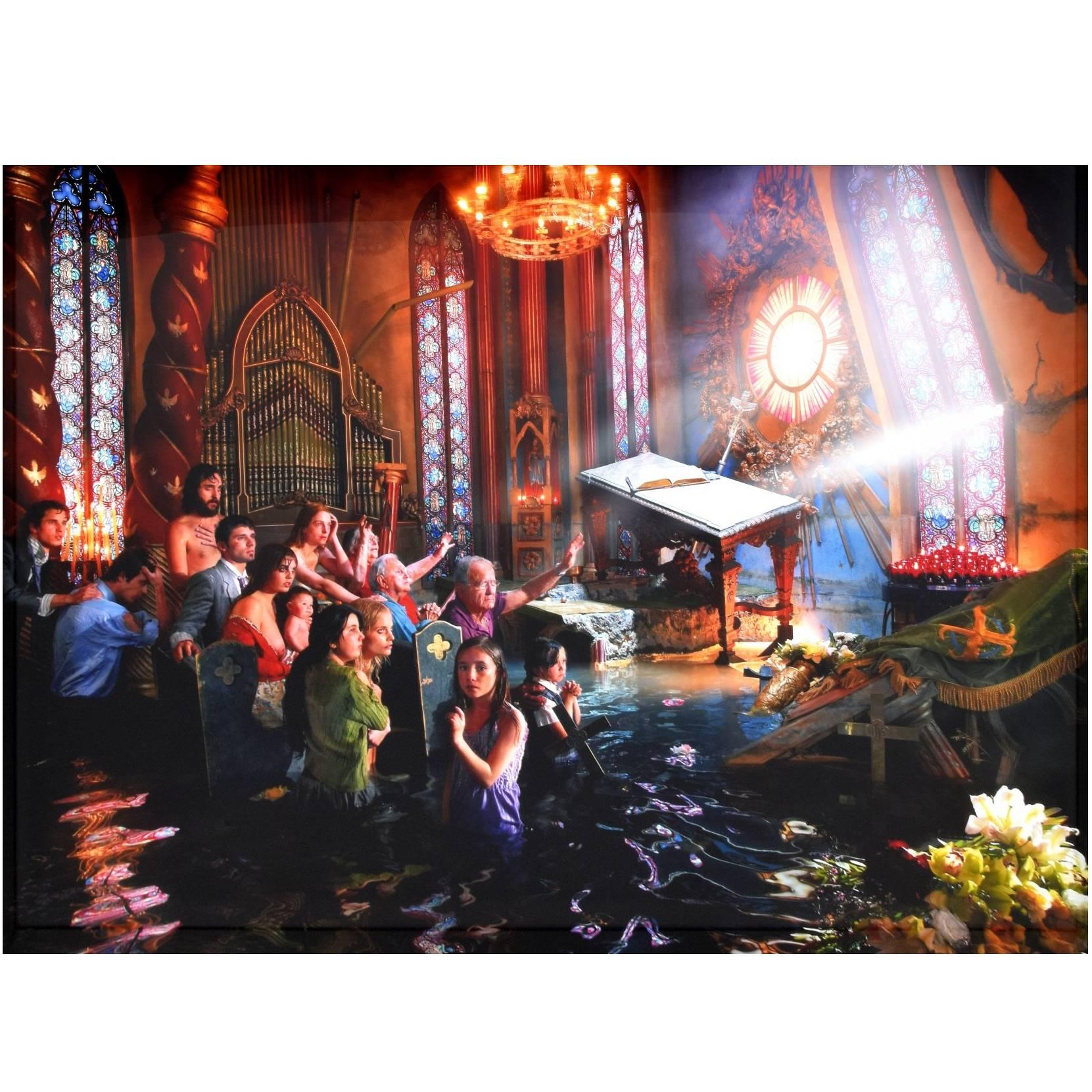 Large David LaChapelle Cathedral C-Print For Sale