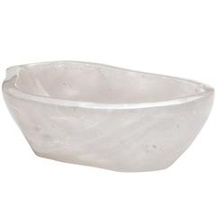 Large Rock Crystal Bowl 1