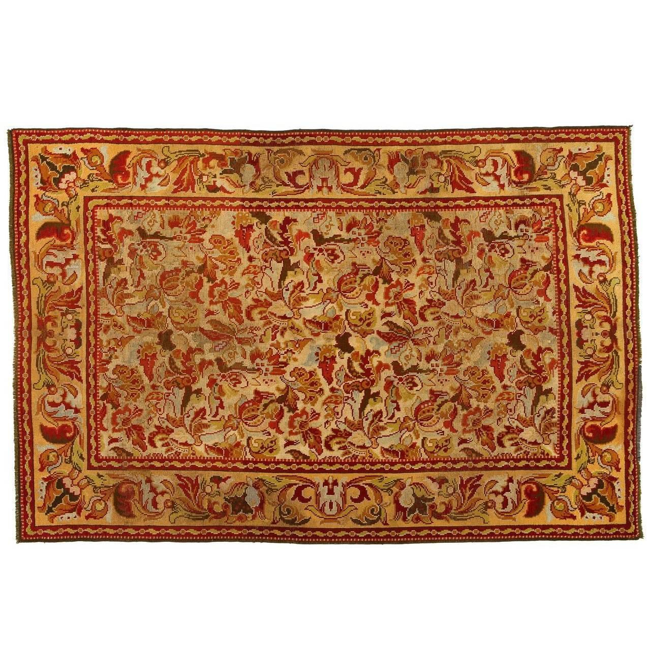 Portuguese Ancien Rug For Sale