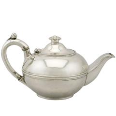 Antique George IV Sterling Silver Teapot by Paul Storr