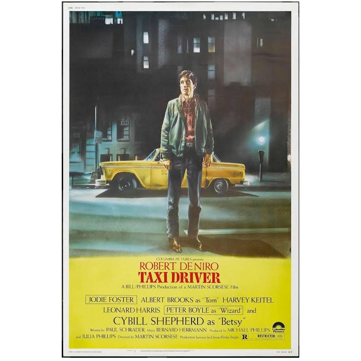 "Taxi Driver" Film Poster, 1976