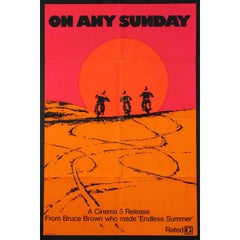 Filmplakat ""On Any Sunday" von 1971