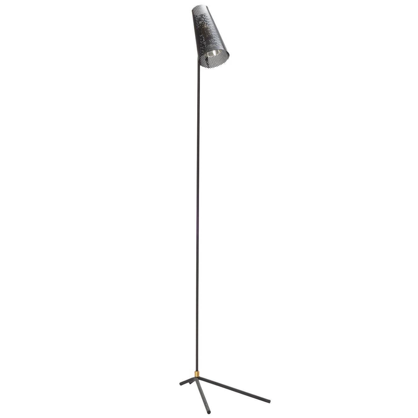 Black Glenfeliz Floor Lamp by Sabin For Sale