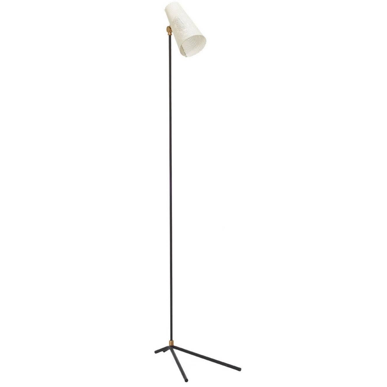 White Glenfeliz Floor Lamp by Sabin For Sale