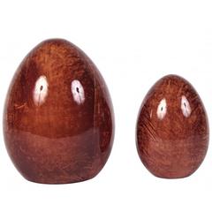 Lacquered Goatskin Egg Form Objects De Art