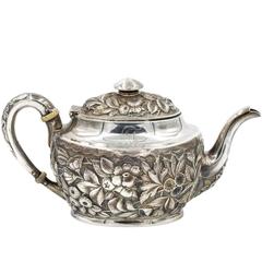 Peter Krider Sterling Silver Tea Pot