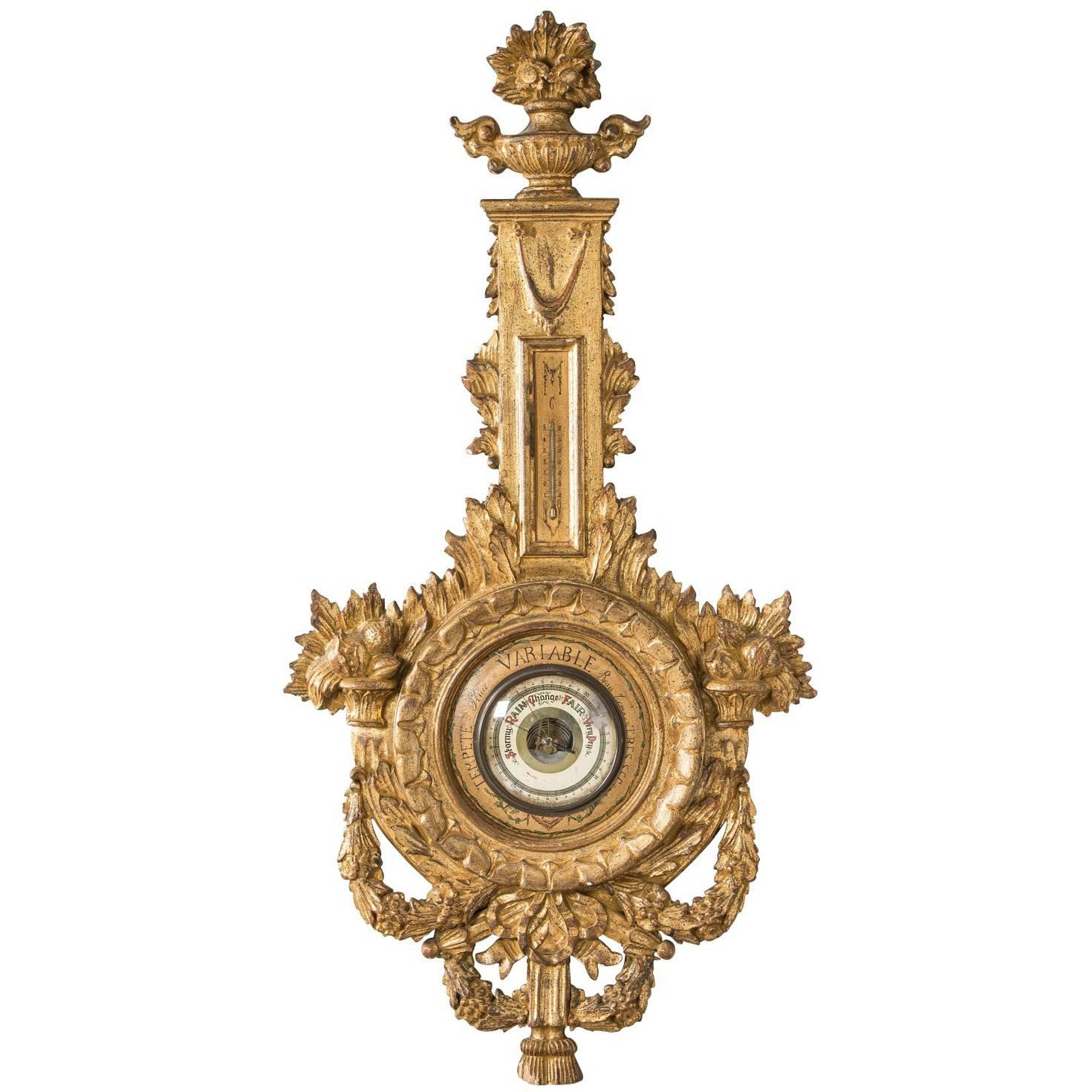 19th Century Barometer For Sale
