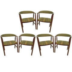 Set of Six Dining Chairs in the Style of Kai Kristiansen
