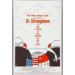 "Dr. Strangelove" Film Poster, 1964