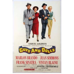 "Guys and Dolls" Film Poster, 1955