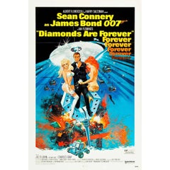 "Diamonds Are Forever", Poster, 1971