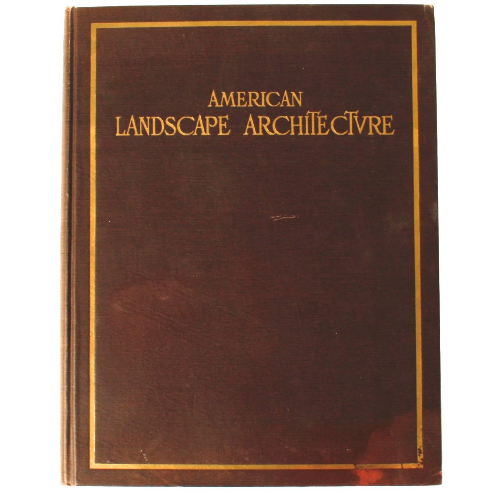 American Landscape Architecture First Edition