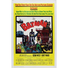 Vintage "Batman" Poster, 1966