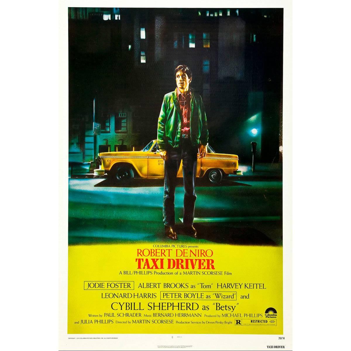 "Taxi Driver", Poster 1976 For Sale