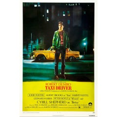 Affiche « Taxi Driver » (driver de taxi), 1976