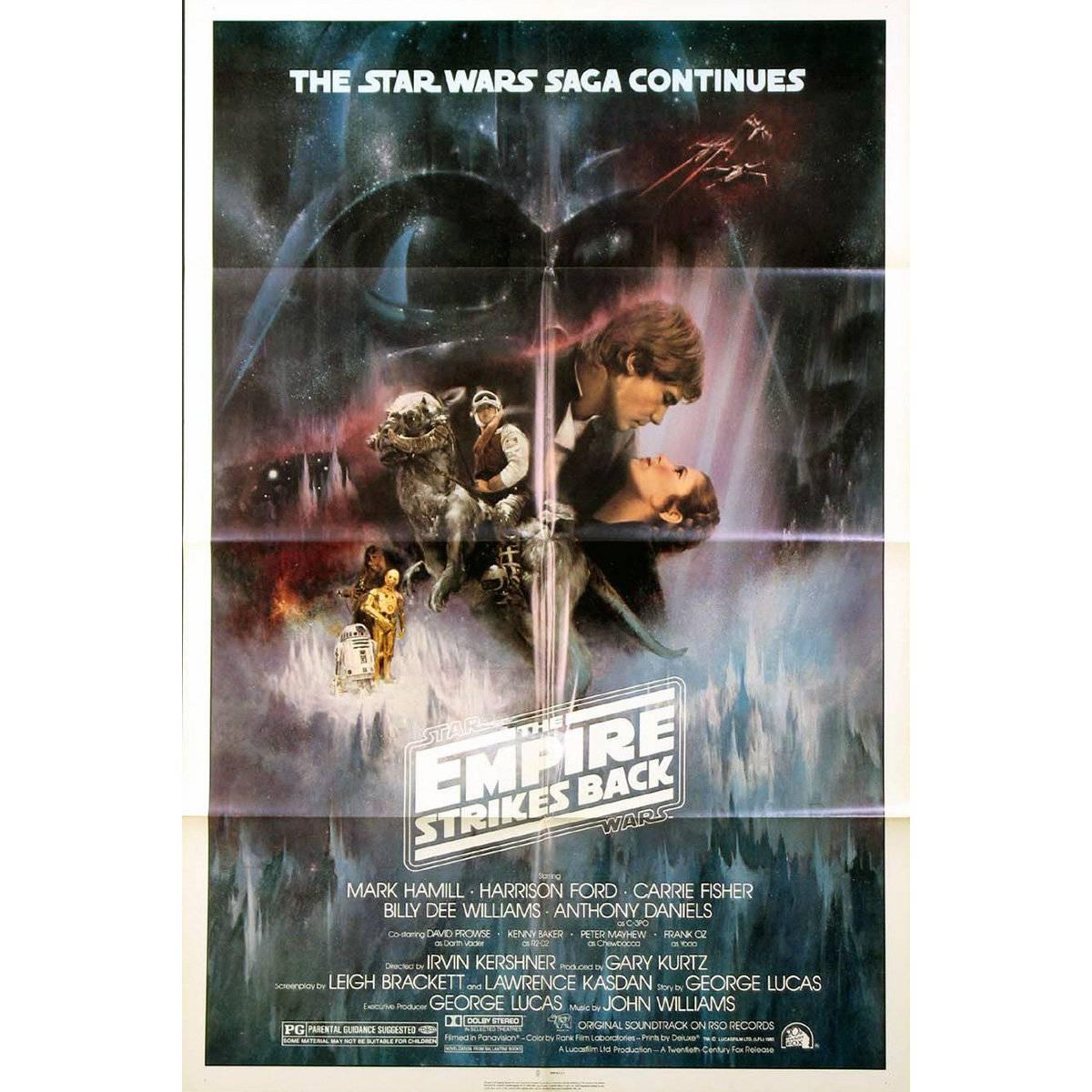 "The Empire Strikes Back" Film Poster, 1980 For Sale
