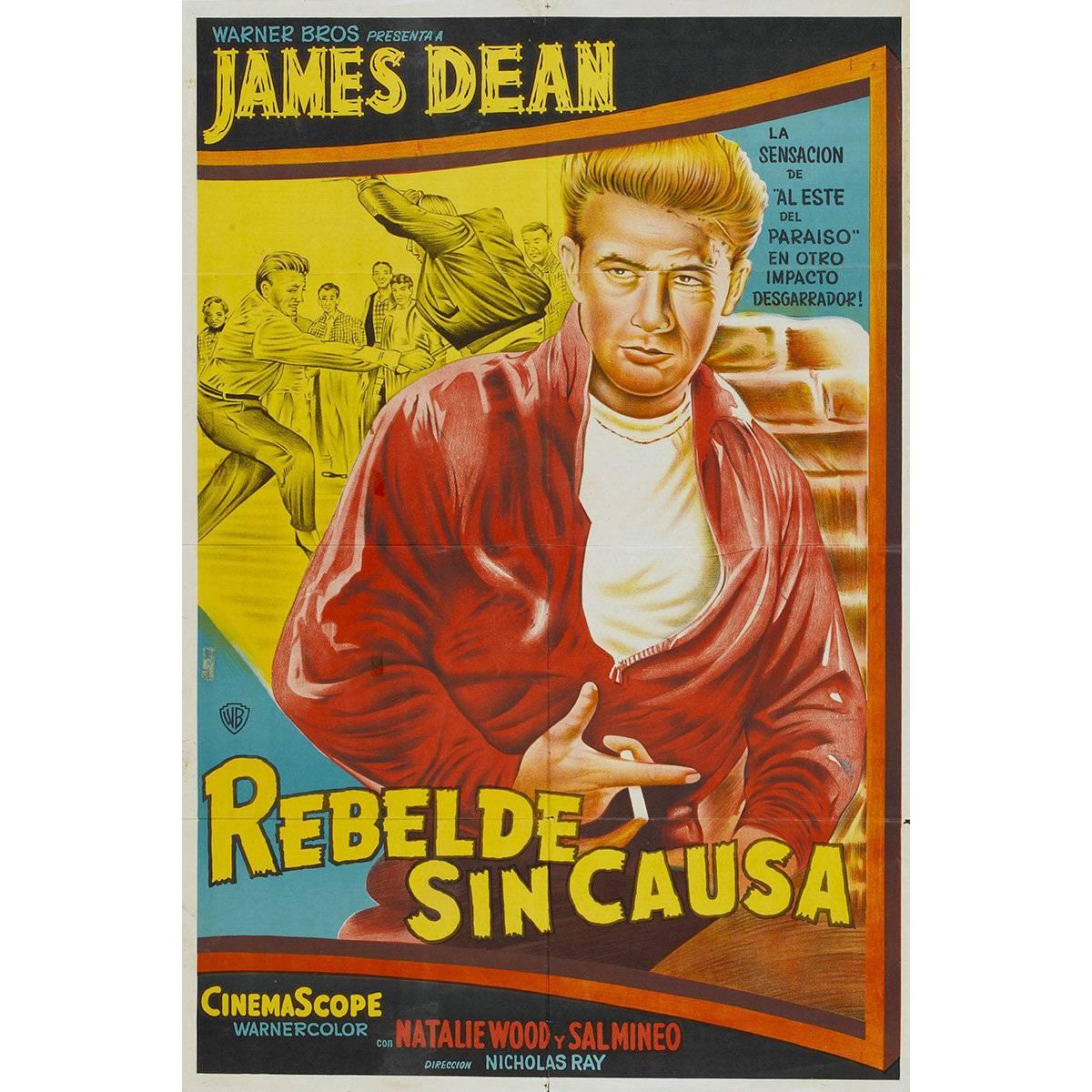 "Rebel Without a Cause" Film Poster, 1955 For Sale