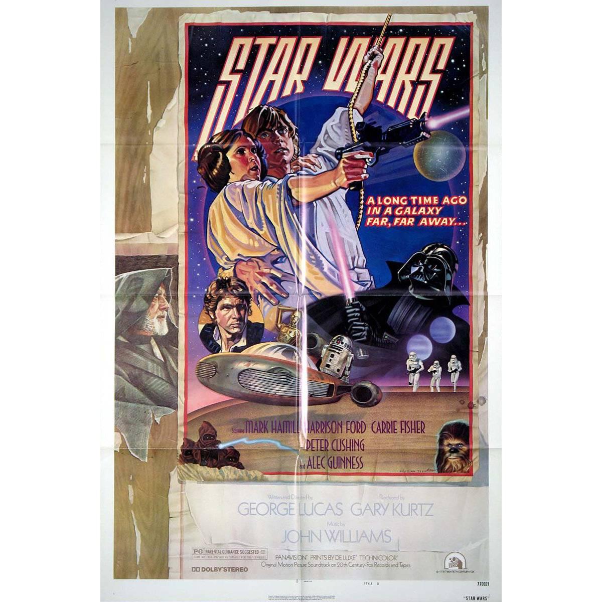 "Star Wars" Film Poster, 1977