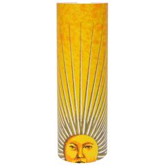 Decorative Fornasetti 'Sole' Lamp, Italy, 1990s