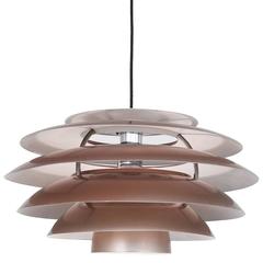 Stilnovo Pink Pendant, 1960s 8