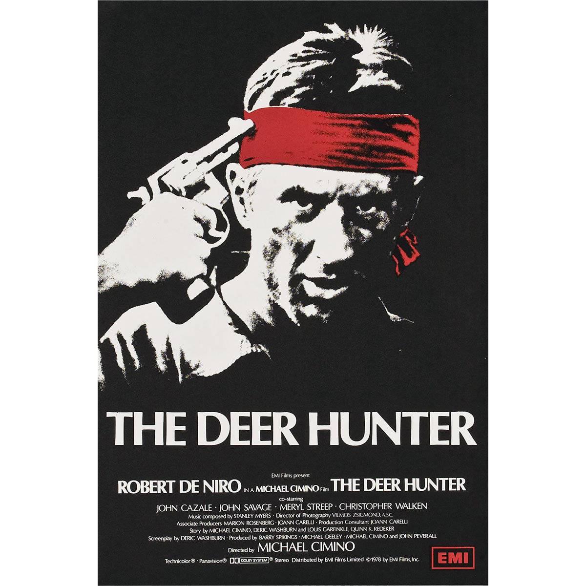 "The Deer Hunter" Film Potster, 1978 For Sale