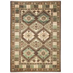 Brown Ersari Area Rug, Solo Rugs 4