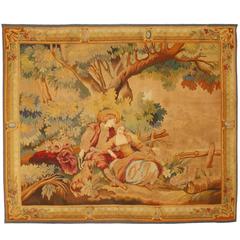 Antique 19th Century French Tapestry