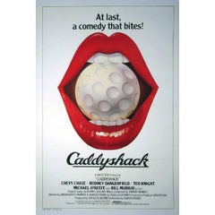 "Caddyshack" Film poster, 1980