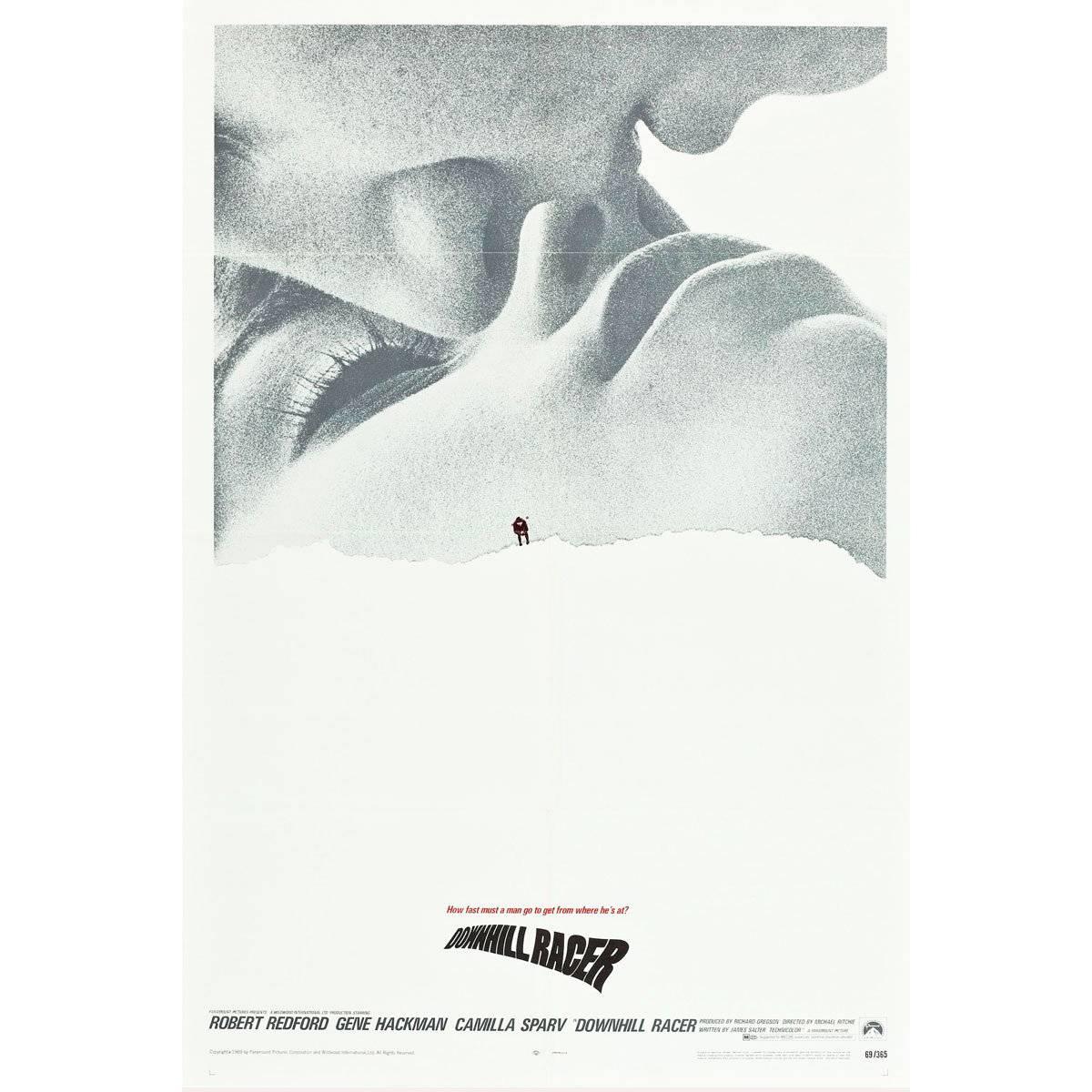 "Downhill Racer" Film Poster, 1969