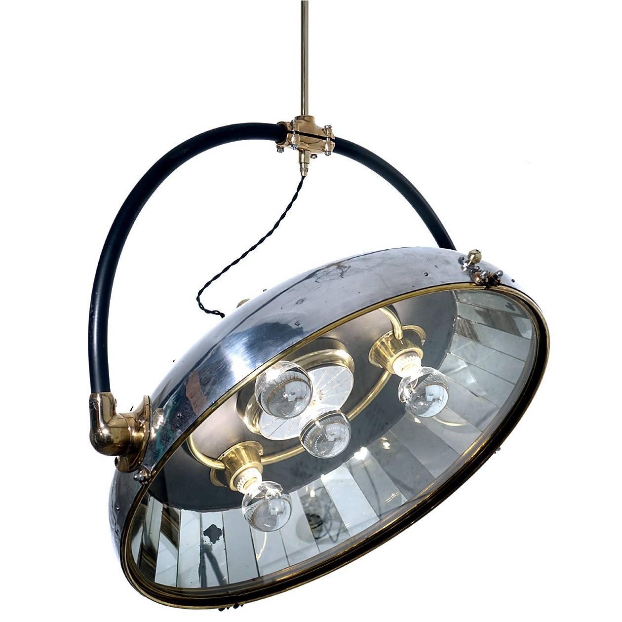 Memorizing French “Scialytique” 50 Mirror Operating Room Lamp