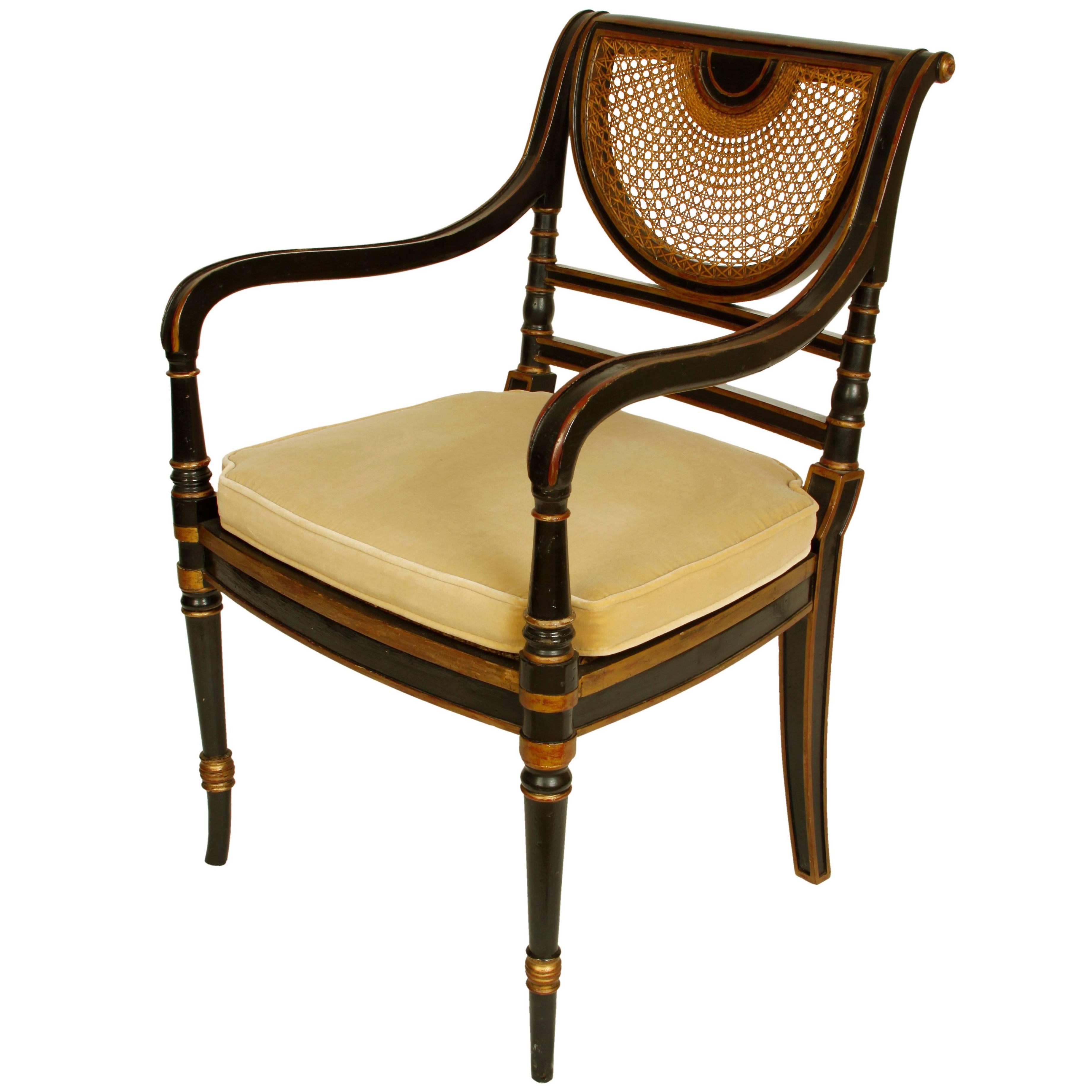 Regency Style Vintage Armchair