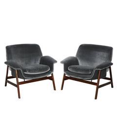 Gianfranco Frattini Lounge Chairs