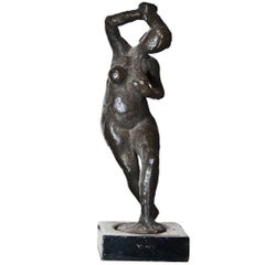 Bronze Sculpture “Step Dance” by Giuseppe Mazzullo, Italy, 1946