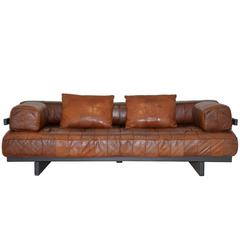 Vintage Swiss De Sede Ds 80 Leather Daybed, 1960s 5