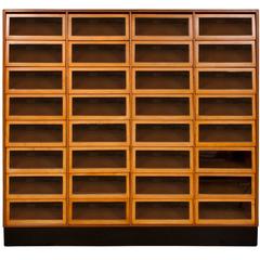 Mid-Century Haberdashery Shop Cabinet