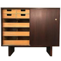 Mahogany Gentleman's Chest with Many Drawers by Widdicomb