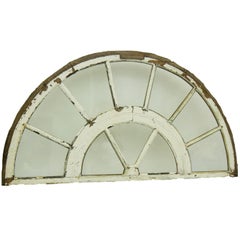Antique Arch Top Transom Window