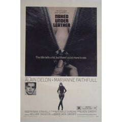 "Naked Under Leather" Film Poster, 1970