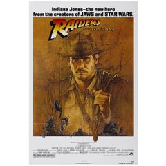 "Raiders Of The Lost Ark" Film Poster, 1981
