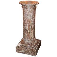 French Marble Pedestal, circa 1890
