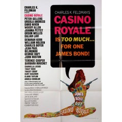 Retro "Casino Royale" Film Poster, 1967