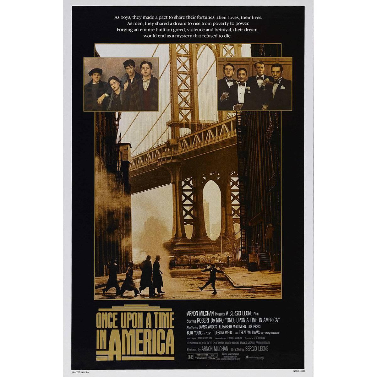 "Once Upon a Time in America", Poster, 1984