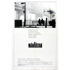 Vintage "Manhattan" Film Poster, 1979