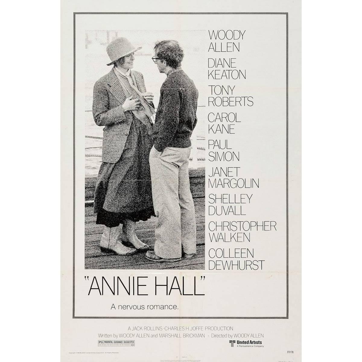 "Annie Hall" Film Poster, 1977 For Sale