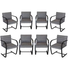 Vintage Flat Bar Brno Chairs in Custom Finish 6