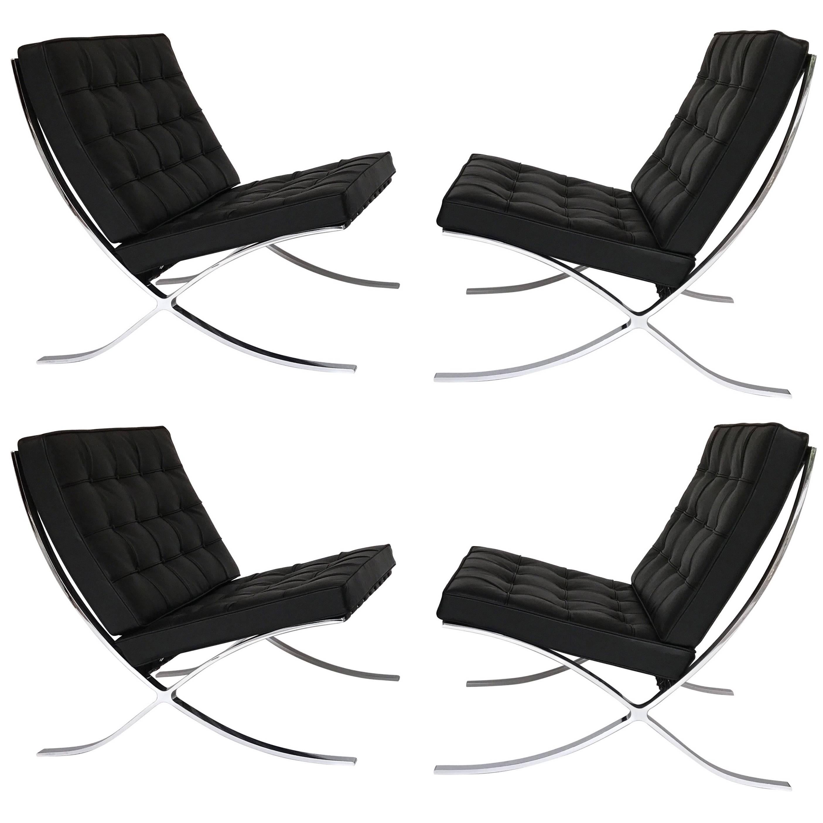 Armchairs Barcelona Mies Van Der Rohe Knoll, Germany, 1929